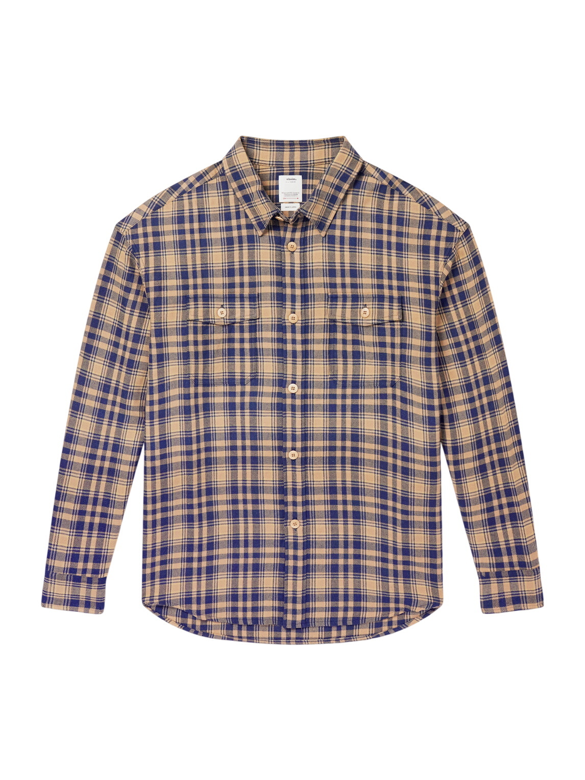 Visvim - Lumber Checked Wool and Linen-Blend Twill Shirt - Brown