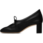 Aeyde Black Narissa Glove Heels