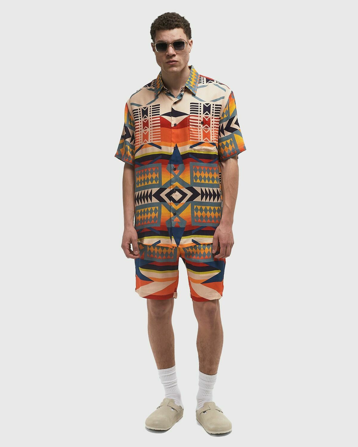 Pendleton VACATION SHIRT Multi-color Mens Shortsleefe