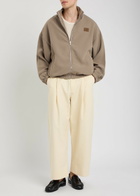 Amiri Logo-appliquéd Cady Track Jacket Sand
