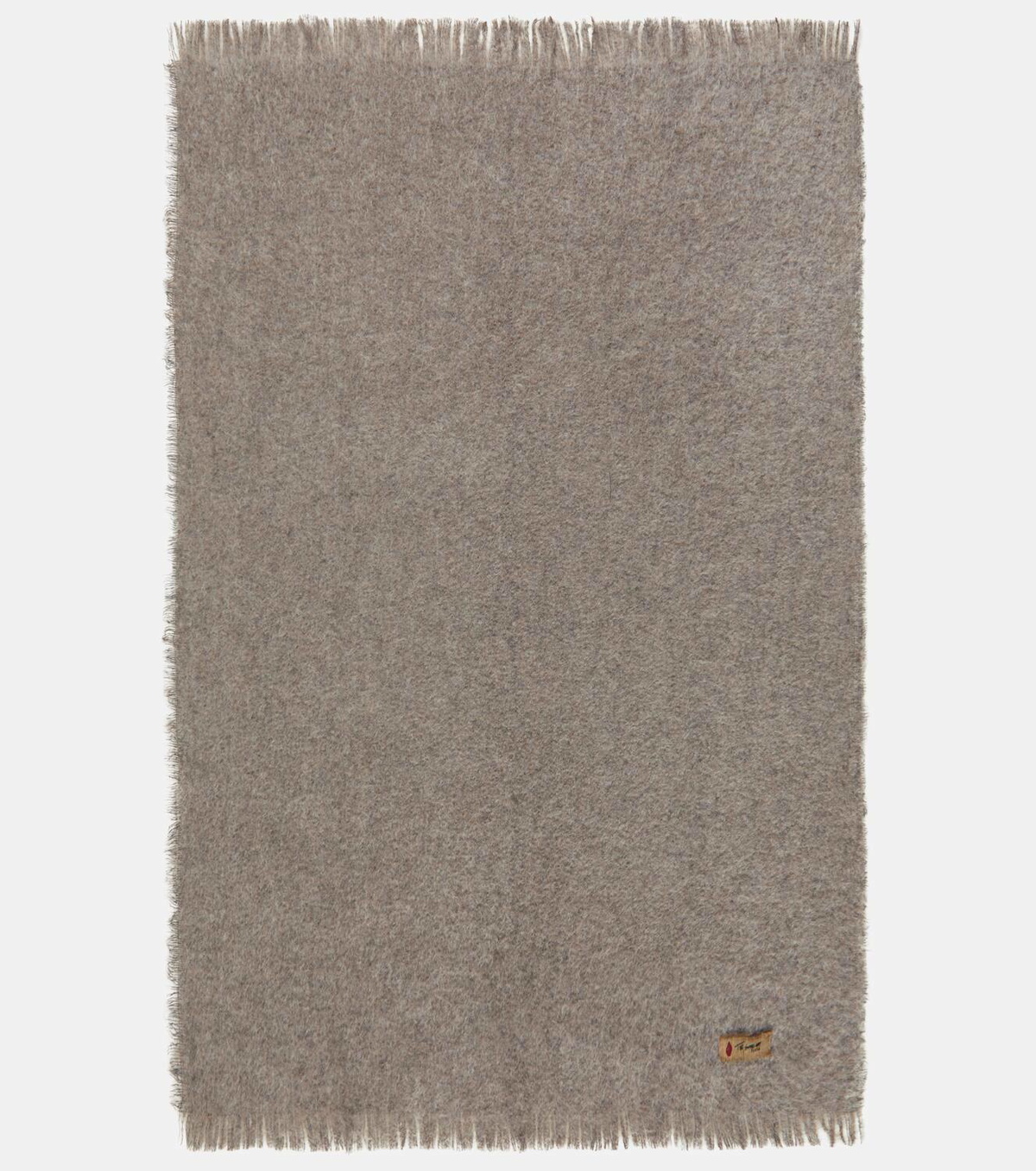 The House of Lyria Madornale fringed wool-blend blanket