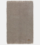The House of Lyria Madornale fringed wool-blend blanket