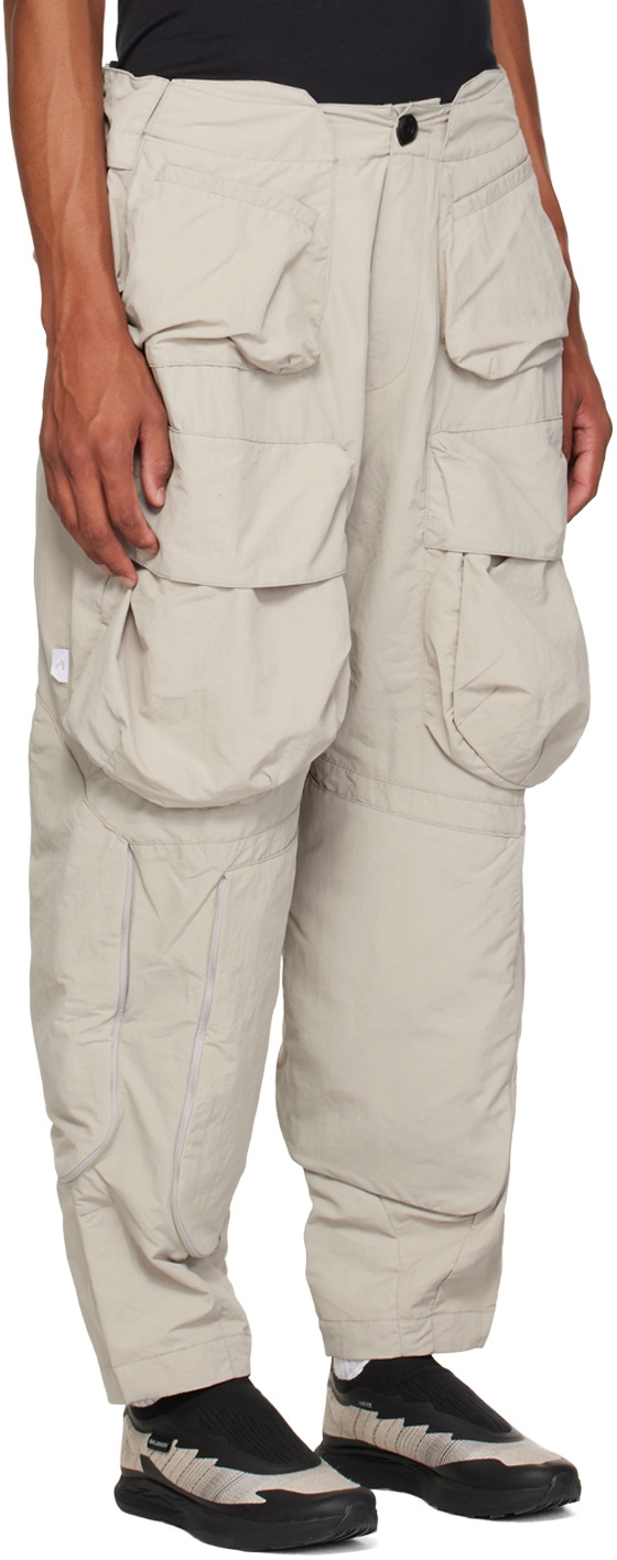 Archival Reinvent Beige Switchable Cargo Pants