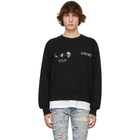 AMIRI Black Medical Hemp Sweatshirt