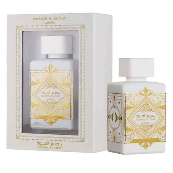 Lattafa Unisex Bade'e Al Oud Honor & Glory EDP Spray 3.4 oz Fragrances 6290360593135