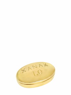 JONATHAN ADLER Xanax Polished Brass Pill Box