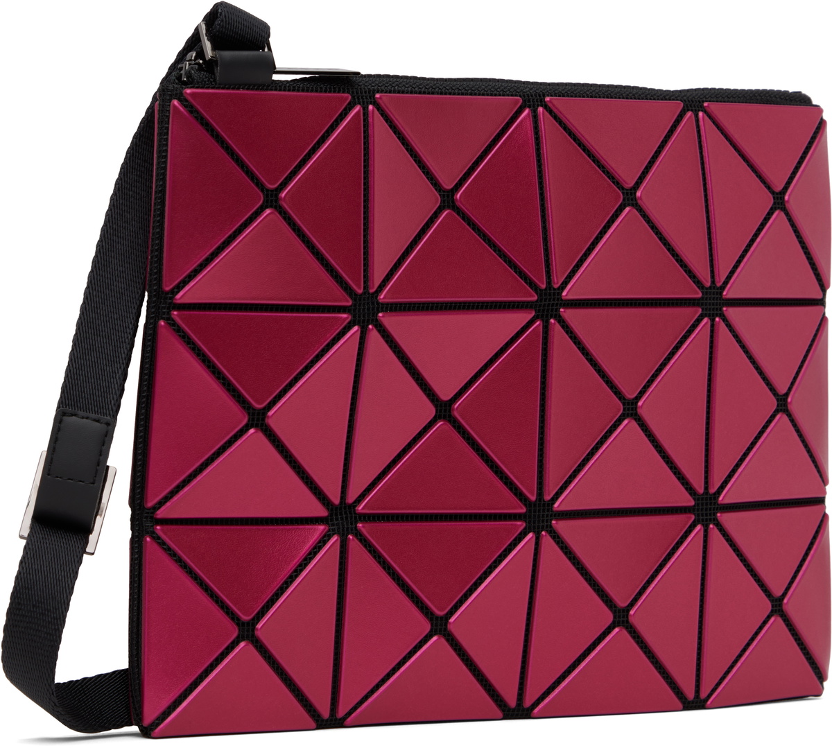 BAO BAO ISSEY MIYAKE Pink Lucent Metallic Bag Bao Bao Issey Miyake