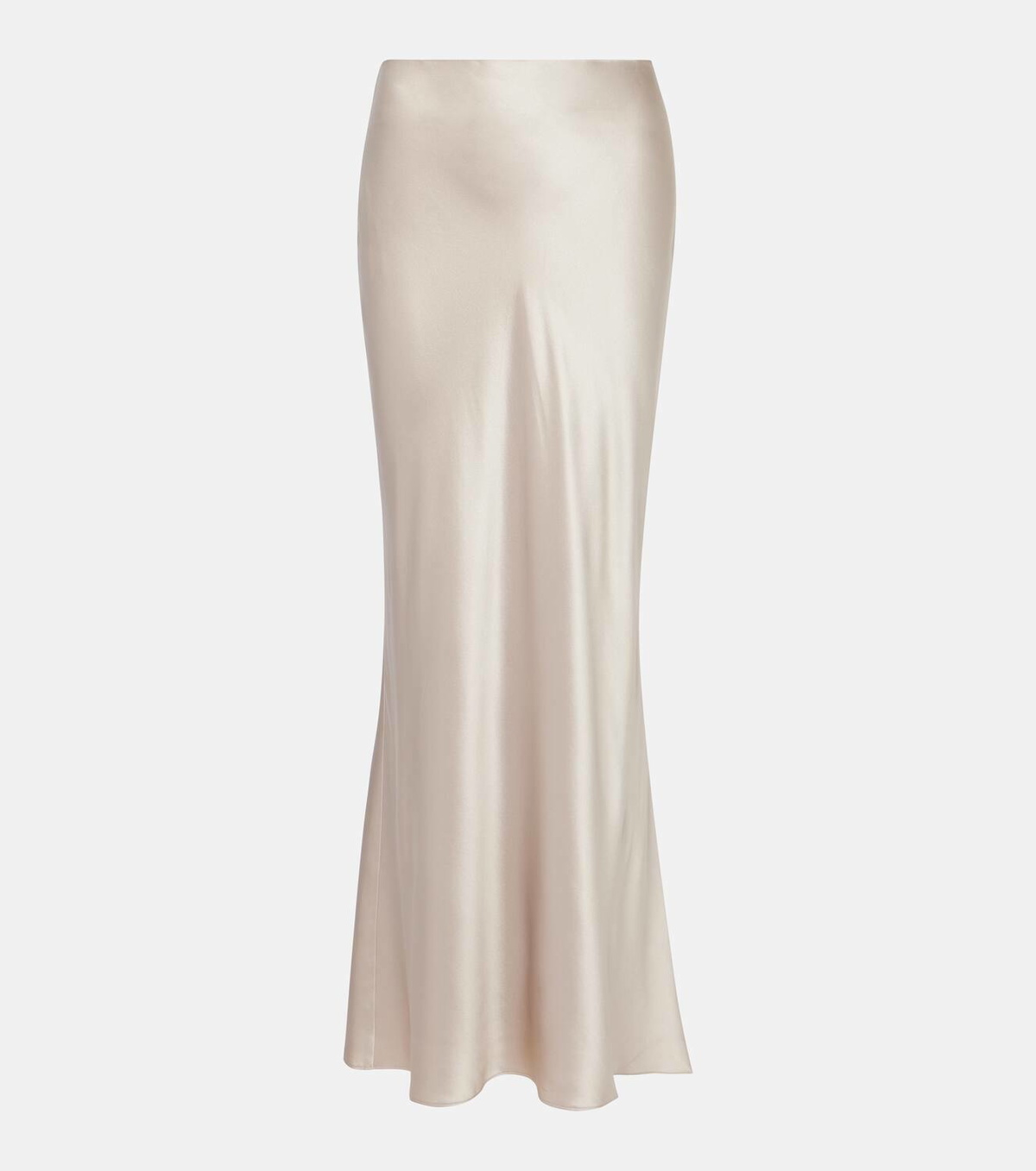 The Sei Silk satin maxi skirt