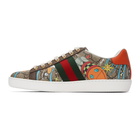 Gucci Brown Disney Edition Donald Duck GG Ace Sneakers