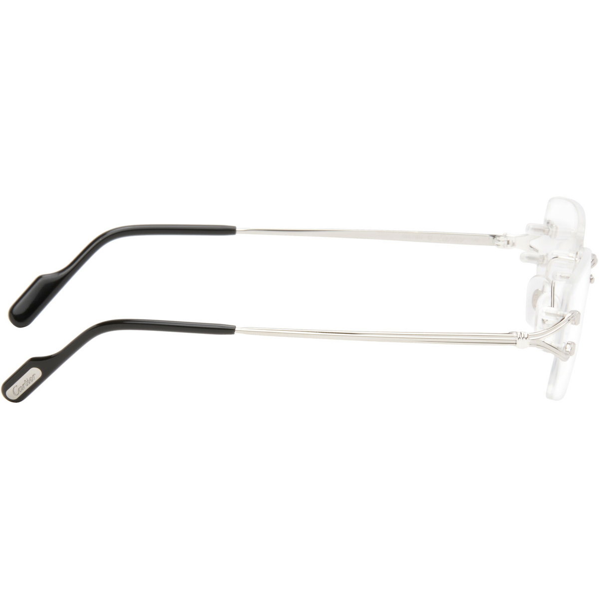 Cartier Silver 'Décor C Classique de Cartier' Glasses