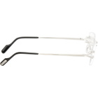 Cartier Silver 'Décor C Classique de Cartier' Glasses