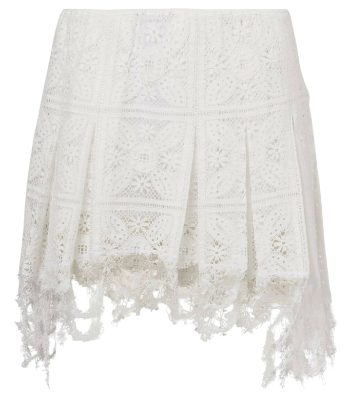 Photo: Loewe Paula's Ibiza cotton-blend miniskirt