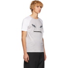 Fendi Grey and White Bag Bugs T-Shirt