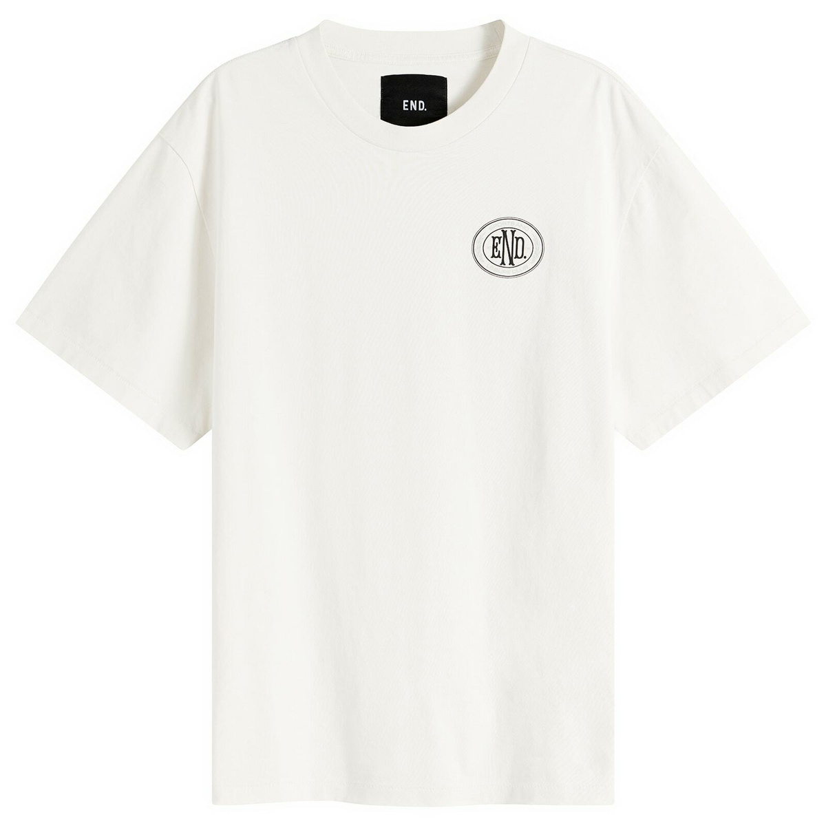 END. Leisure T-Shirt in Smoke White