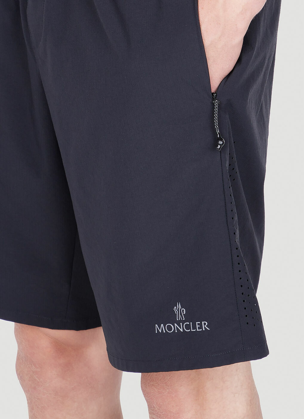 Moncler - Track Shorts in Black Moncler