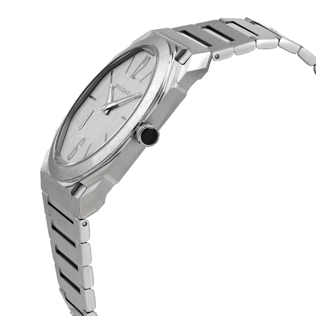 Bvlgari Octo Finissimo Automatic Silver Dial Mens Watch 103464
