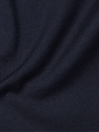Moncler - Stretch-Cotton Jersey T-Shirt - Blue