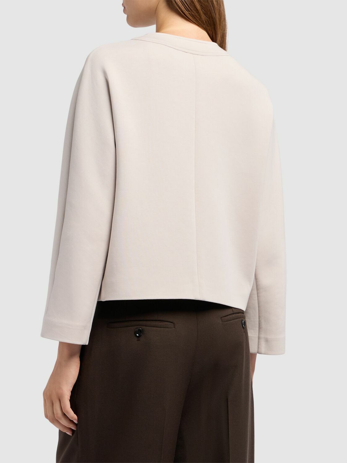 S MAX MARA Gradara Scuba Jersey Jacket S Max Mara