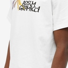 Gramicci x Adsum Branded Merch T-Shirt in White