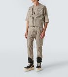 Rick Owens Leather cargo vest