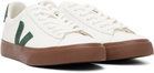 VEJA Off-White Campo Leather Sneakers