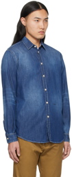 Dsquared2 Navy Relax Dan Denim Shirt