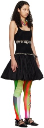 Chopova Lowena Black Flip Midi Dress