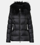 Moncler Boed shearling-trimmed down jacket