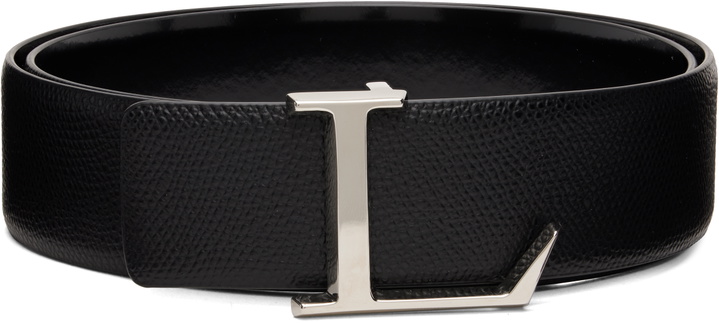 Photo: Lanvin Black Logo Belt