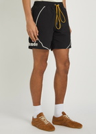 Rhude Moonlight Embroidered Shell Shorts Black