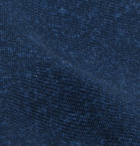 Rubinacci - 8cm Mélange Wool-Flannel Tie - Blue