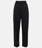 Toteme - High-rise wide-leg wool pants