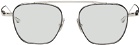 Lunetterie Générale SSENSE Exclusive Silver Spitfire Sunglasses