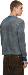 KidSuper Gray 'Puppet Master' Thermal Sweatshirt