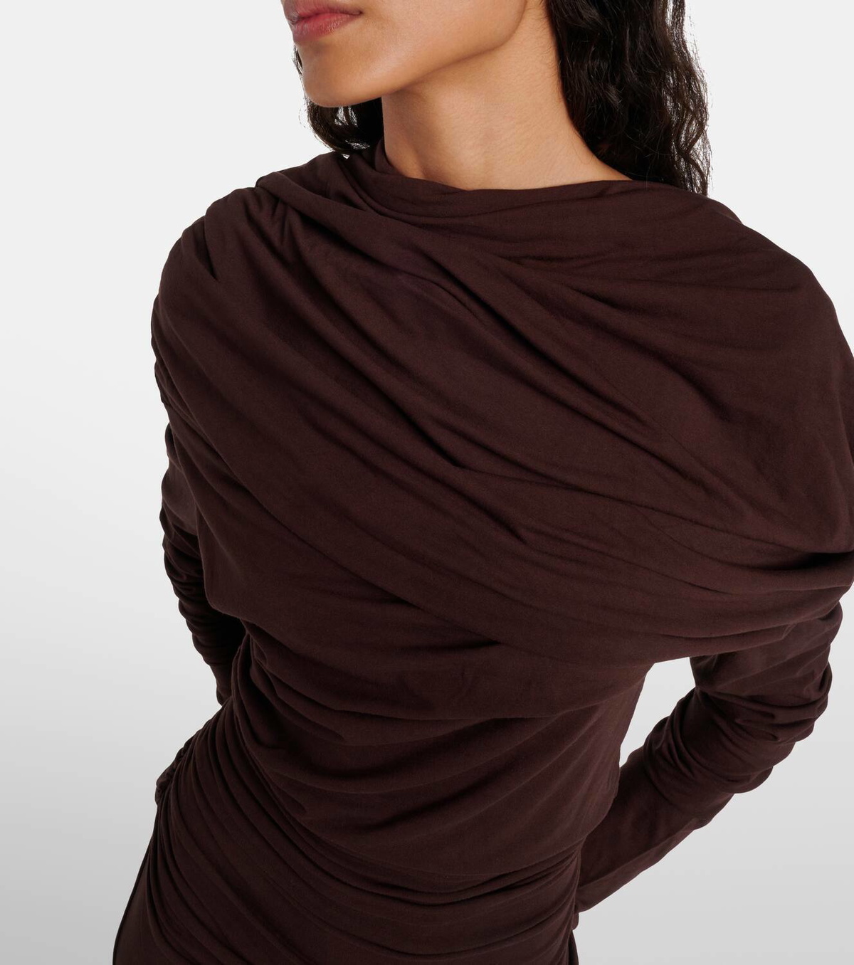 Entire Studios Bound off-shoulder minidress