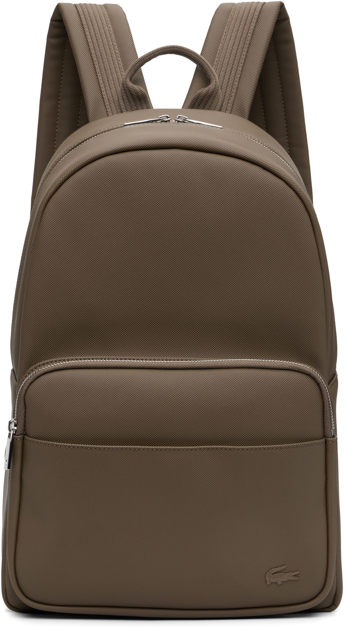 Lacoste Taupe Classic Backpack