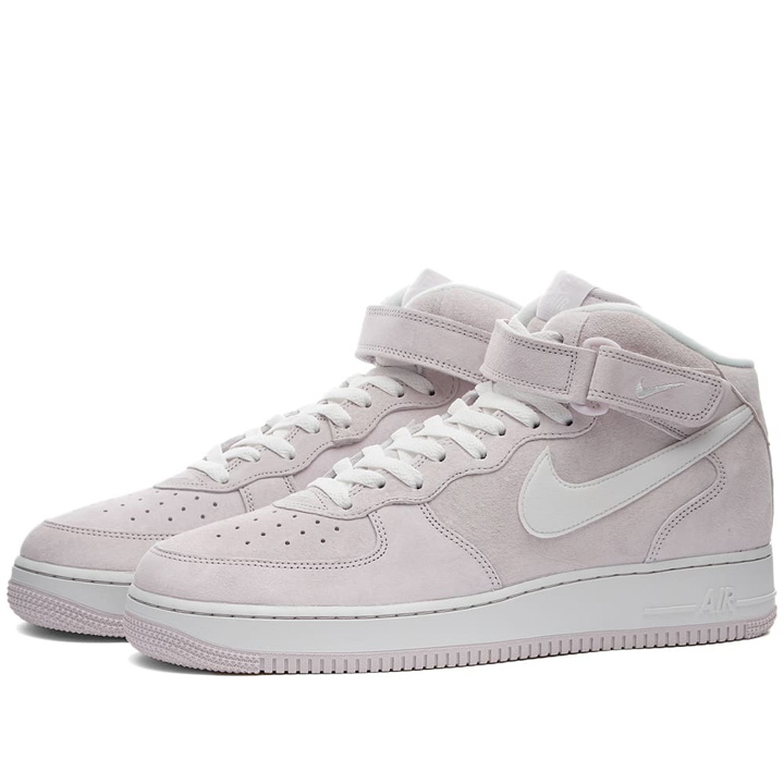 Photo: Nike Air Force 1 Mid '07 Qs Sneakers in Venice/Summit White