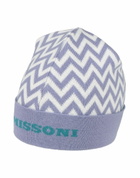 Missoni Womens Hat Dark in Purple