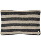 Ferm Living Clean Cushion - Louisiana in Sand/Black