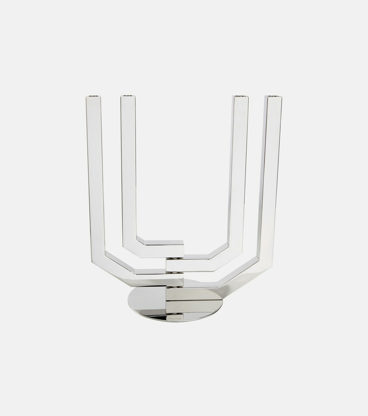 Christofle Arborescence stainless steel candle holder