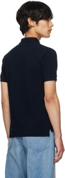 COMME des GARÇONS PLAY Navy Heart Patch Polo