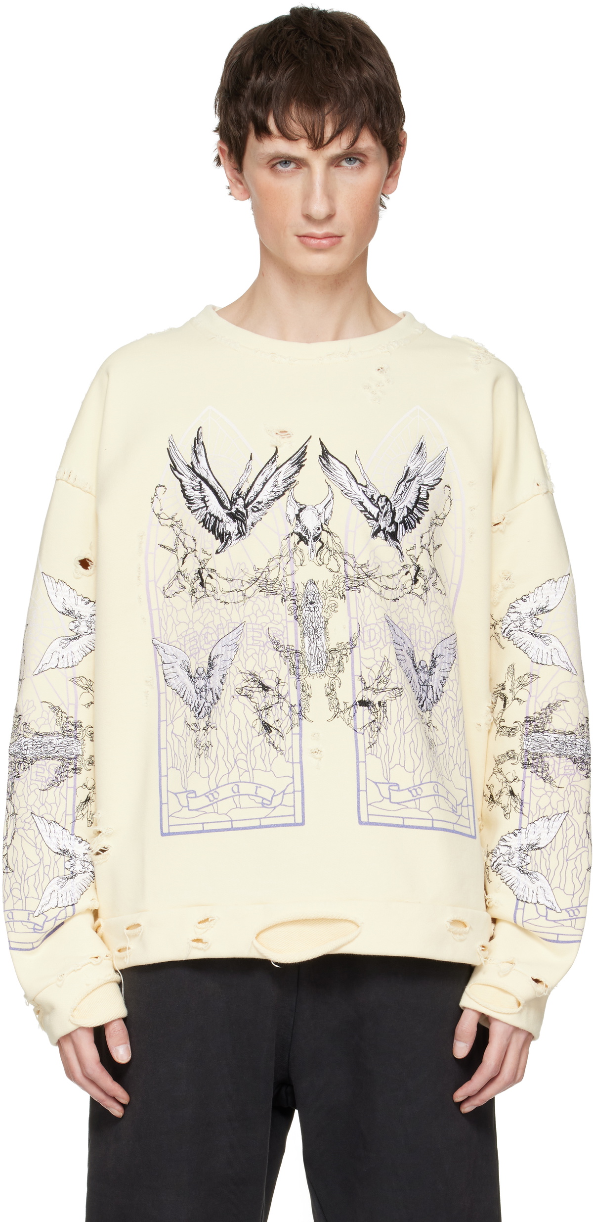 Who Decides War Off-White Ascension Sweatshirt