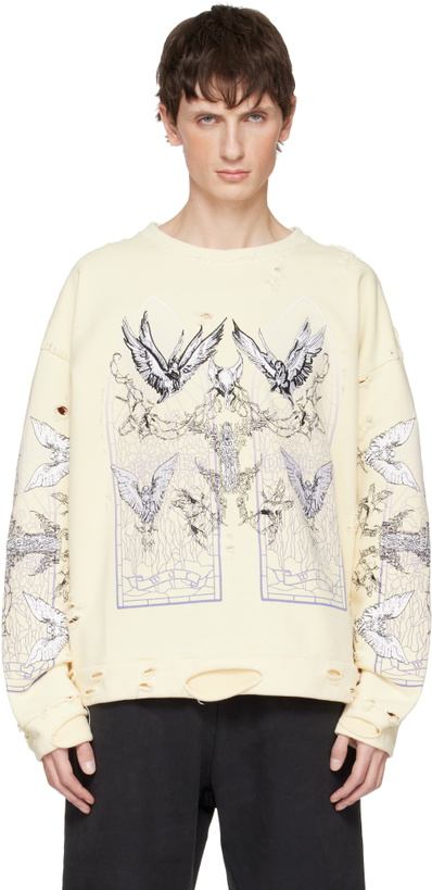 Photo: Who Decides War Off-White Ascension Sweatshirt