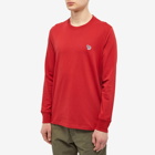 Paul Smith Men's Long Sleeve Zebra T-Shirt in Red