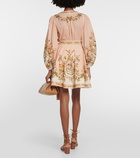 Zimmermann Chintz Wrap floral cotton minidress