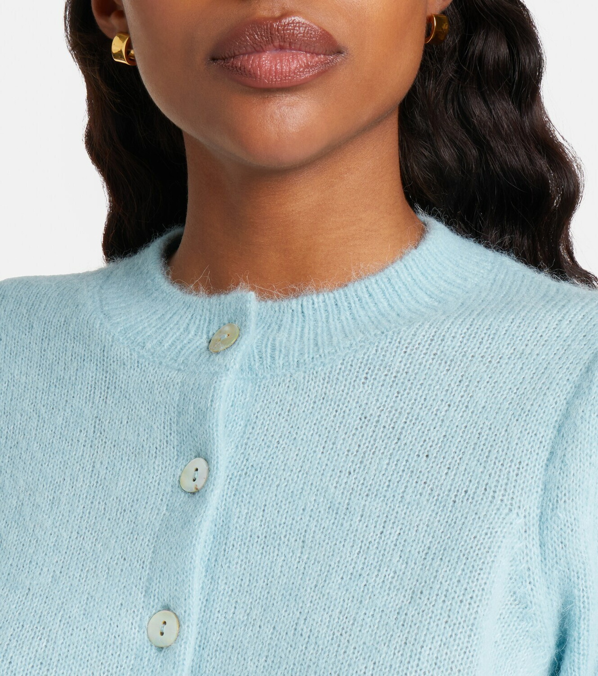 Dôen Anisa alpaca and wool-blend cardigan