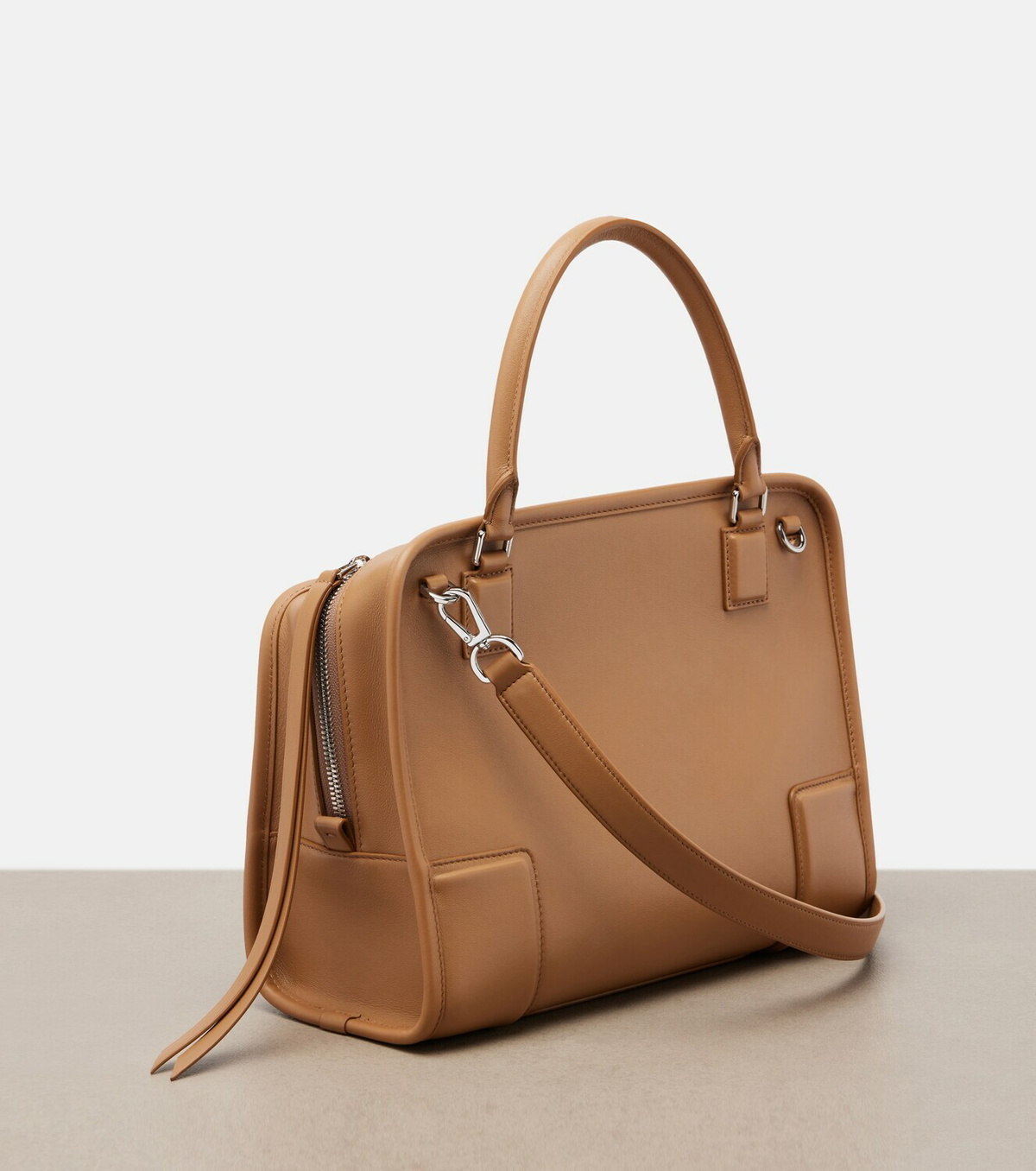 Loewe Amazona Medium leather top-handle bag