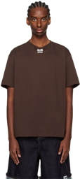 ADER error Brown Patch T-Shirt