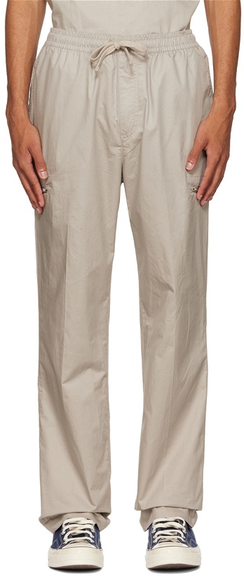 Photo: FRAME Gray Cotton Trousers