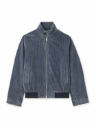 Paul Smith - Blue Cotton-Corduroy Bomber Jacket - Blue